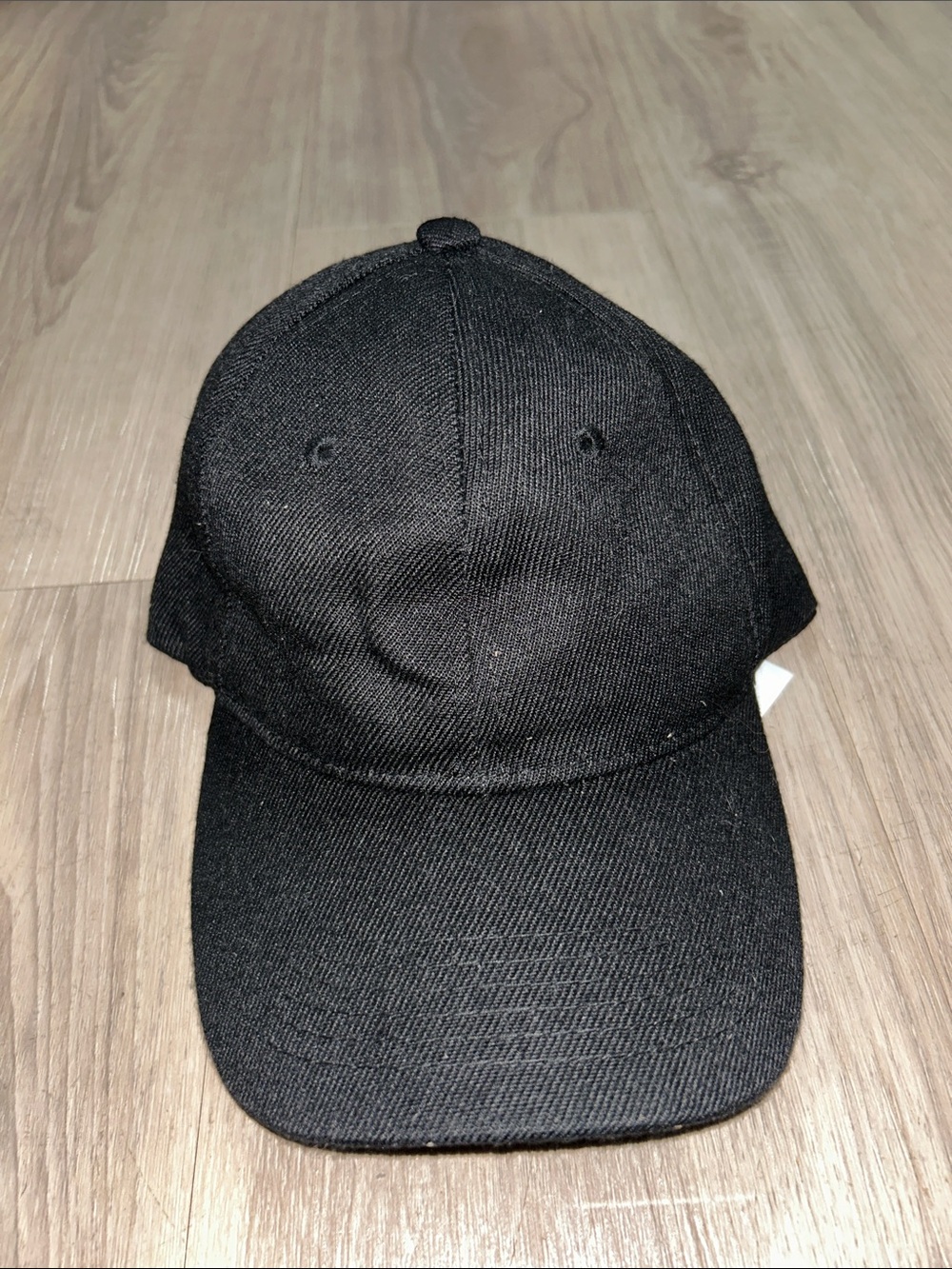 Classic Plain Black Baseball Cap